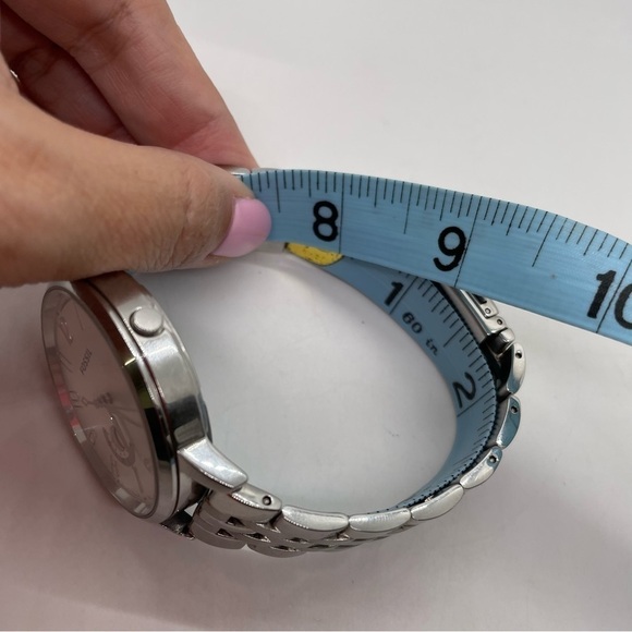 FOSSIL Muse Silver Dial Stainless Steel Ladies Watch ES3787 ⭐️WORKS⭐️ - Picture 6 of 6